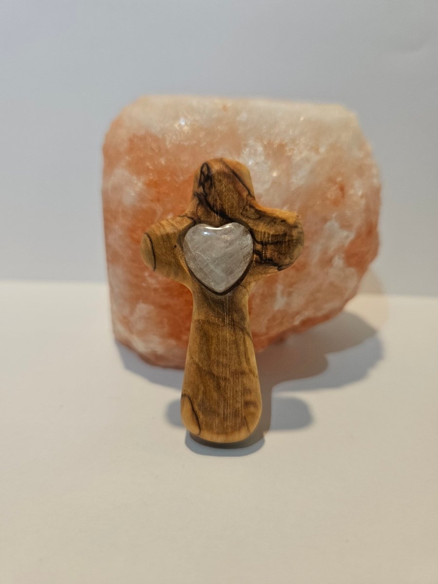 Bergkristall Blitzerli – Reinheit und Energie - Spirituelles Kreuz - Seelenblitz