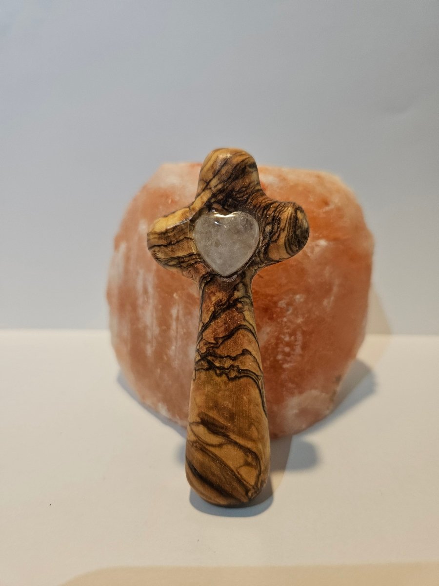 Bergkristall Blitzerli – Reinheit und Energie - Spirituelles Kreuz - Seelenblitz