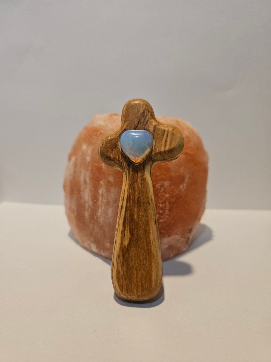 Opal Blitzerli – Inspiration und Hoffnung - Spirituelles Kreuz - Seelenblitz