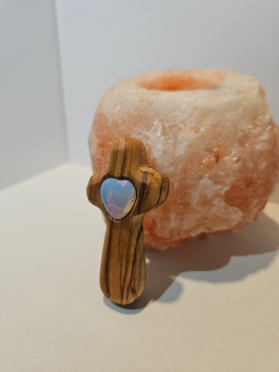 Opal Blitzerli – Inspiration und Hoffnung - Spirituelles Kreuz - Seelenblitz