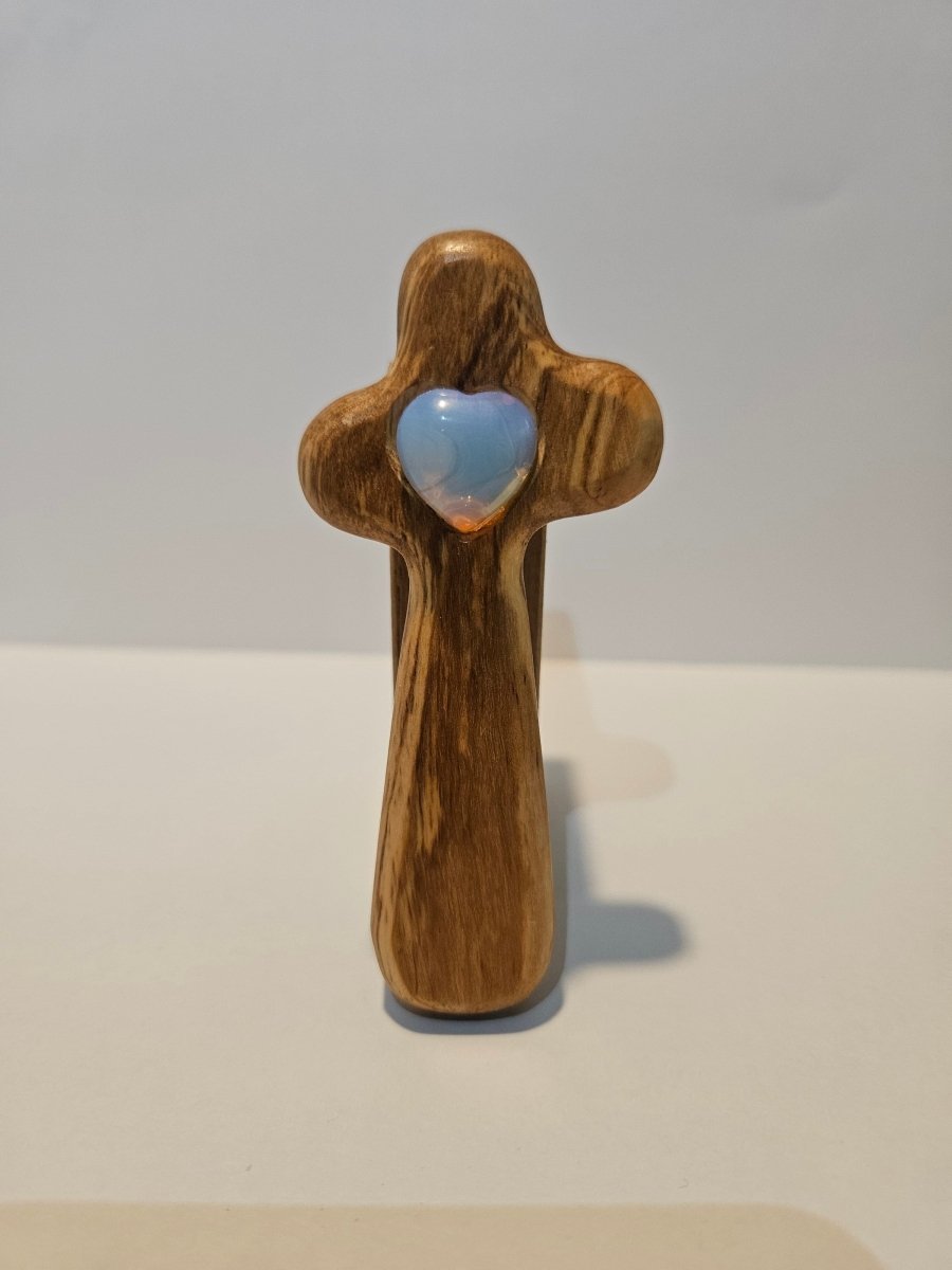 Opal Blitzerli – Inspiration und Hoffnung - Spirituelles Kreuz - Seelenblitz