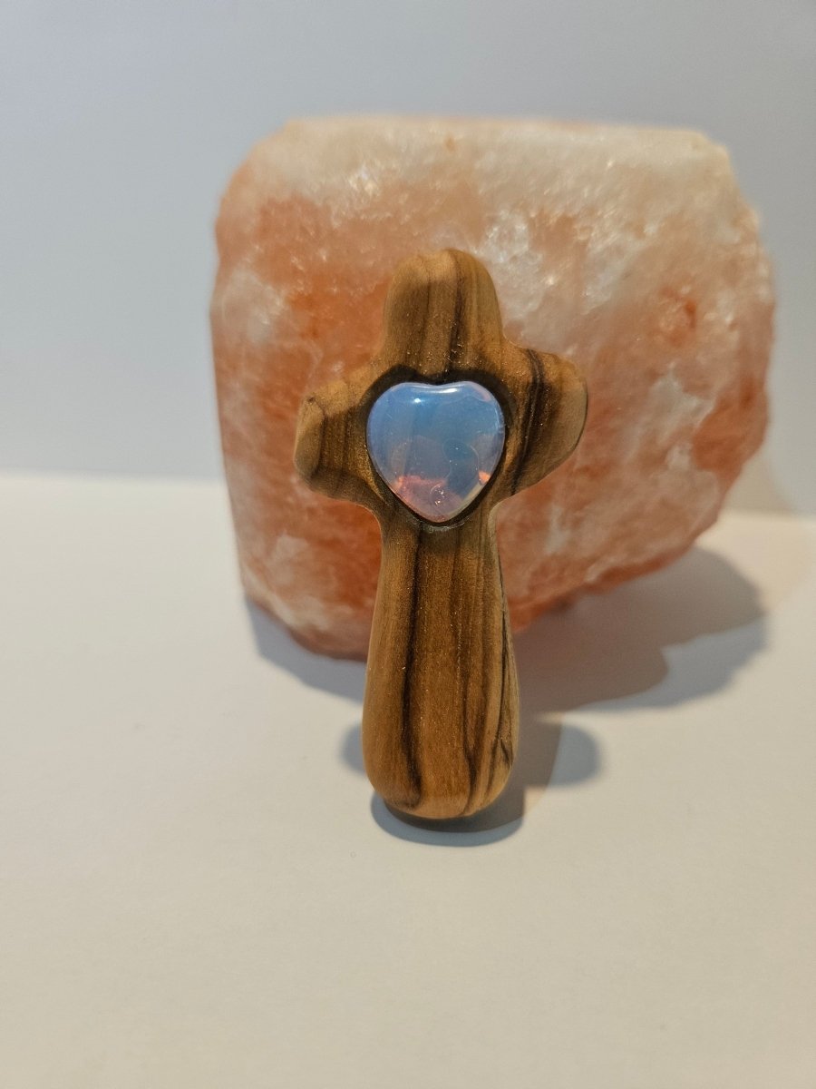 Opal Blitzerli – Inspiration und Hoffnung - Spirituelles Kreuz - Seelenblitz