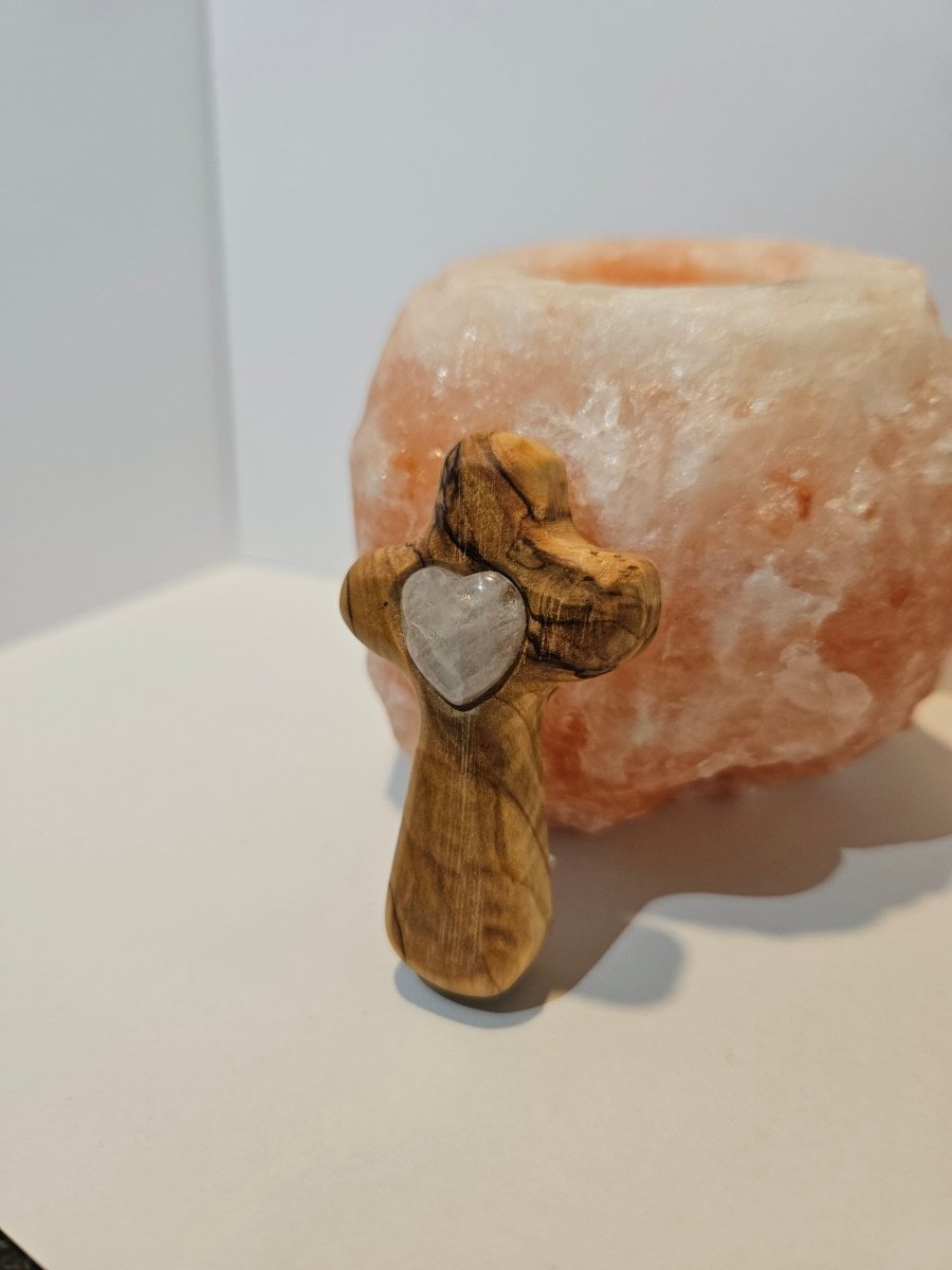 Bergkristall Blitzerli – Reinheit und Energie - Spirituelles Kreuz - Seelenblitz